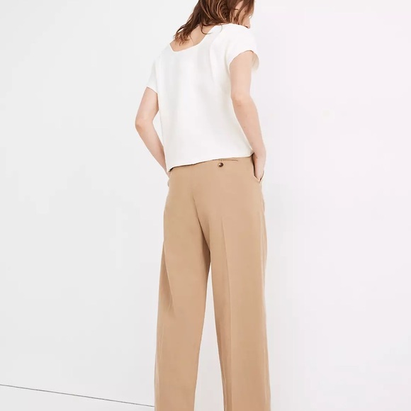 Madewell Ottoman Jaquard Square Neck Top - Picture 12 of 13